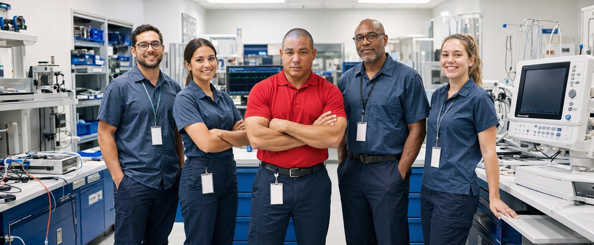 Why work with BiomedRx — Biomedical Equipment Certification
