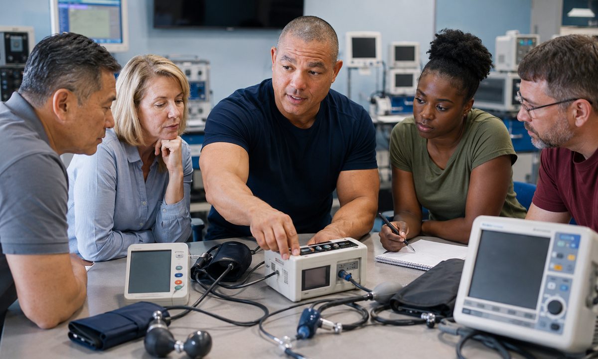 Devin Guides Blood Pressure Calibration Devin Guides Blood Pressure Calibration