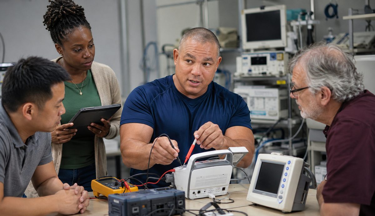 Devin Verifies Biomedical Equipment Calibration Devin Verifies Biomedical Equipment Calibration